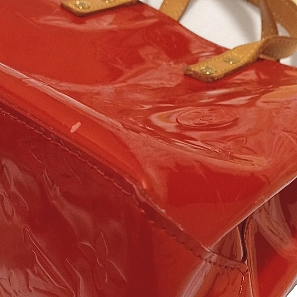 💋 Louis Vuitton Reade PM Monogram Vernis Handbag Tote Bag #M91088 EUC - Picture 6 of 16